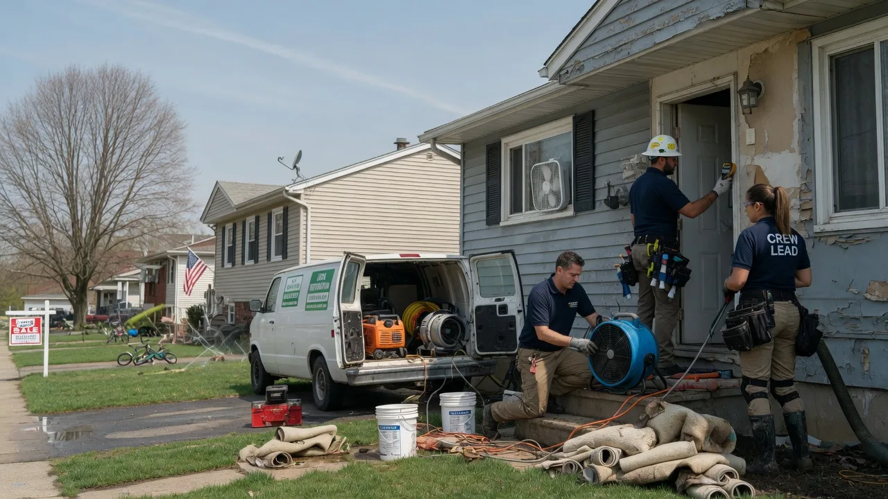 Flood Cleanup in Bonner Springs, KS near me